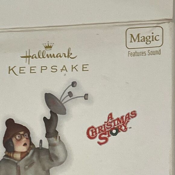 Hallmark 2011 A Christmas Story "Oh...Fudge" Keepsake Magic Sound Ornament - Picture 9 of 9